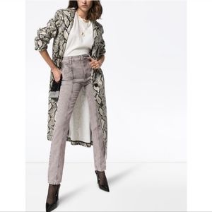 Isabel Marant Etoile Women's Gray "Hominy" Jeans EU Size 34